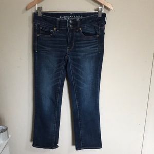 American Eagle Capri jeans size 2 super stretch great condition